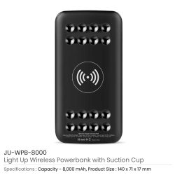 Wireless Powerbank JU-WPB-8000