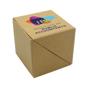 Branding ECO Paper Cube Box