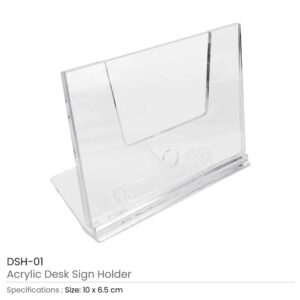 Desk Sign Holder