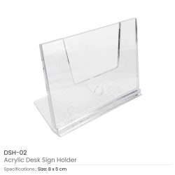 Desk Sign Holder