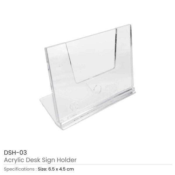 Desk Sign Holder