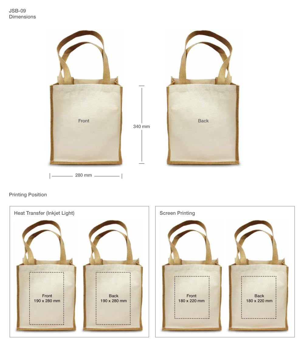 Jute Bag Printing Details