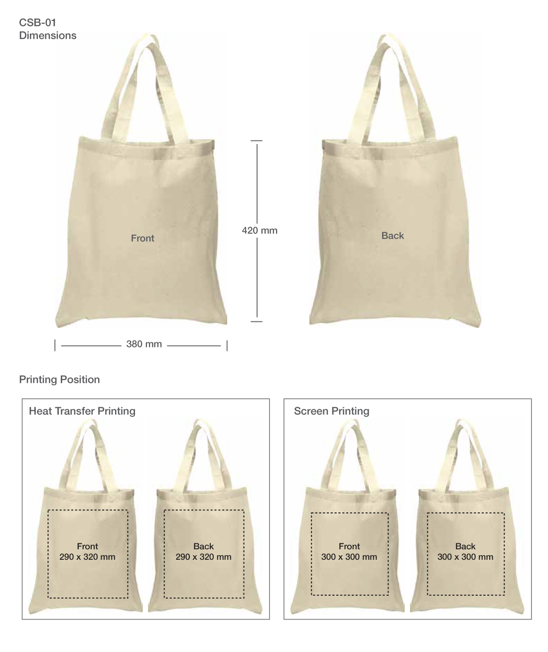 Bag Printing Details