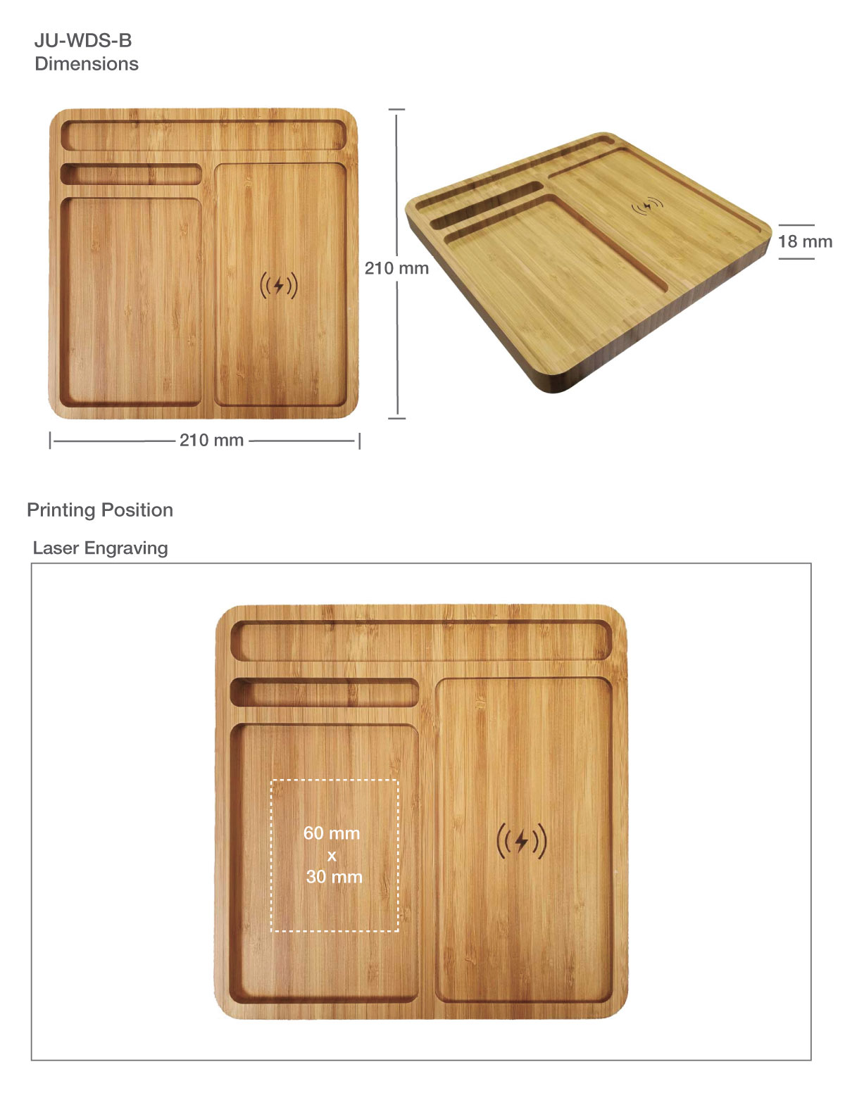 Printing on Bamboo Docking System