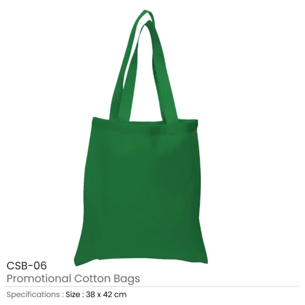 Cotton Bag - Green Color