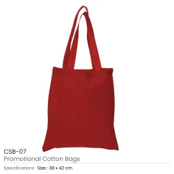 Cotton Bag - Red Color