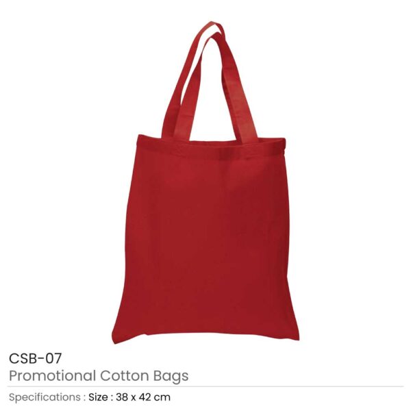 Cotton Bags Red