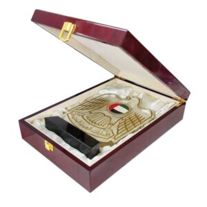 UAE Falcon Crystal Awards with Box