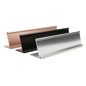 Aluminum Desk Sign Holders