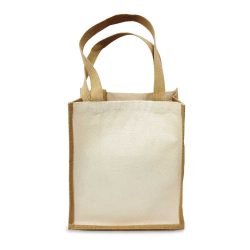 Promotional Jute and Cotton Shopping Customized Bags