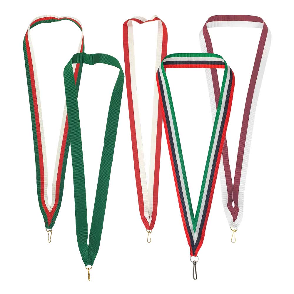 Medal Ribbons in Country Flag Colors