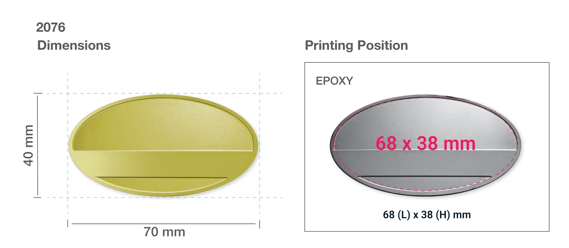 Oval Badges Print Details Oval Badges Print Details