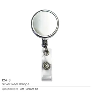 Round Metal Reel Badges - Image 3