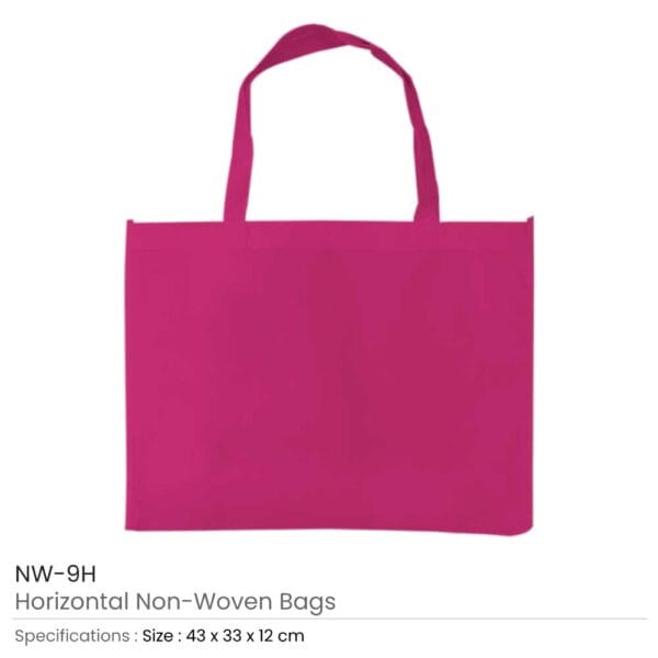 Non-woven Bags Dark Pink