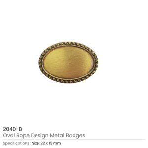 Oval Badges