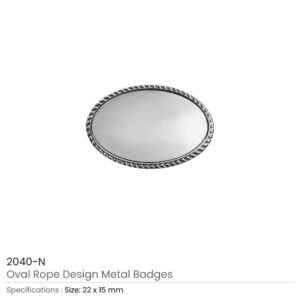 Oval Badges