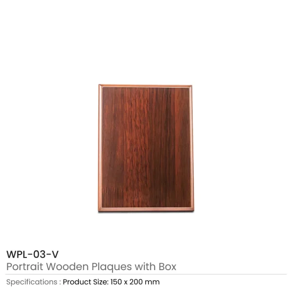 Portrait Wooden Plaques Small