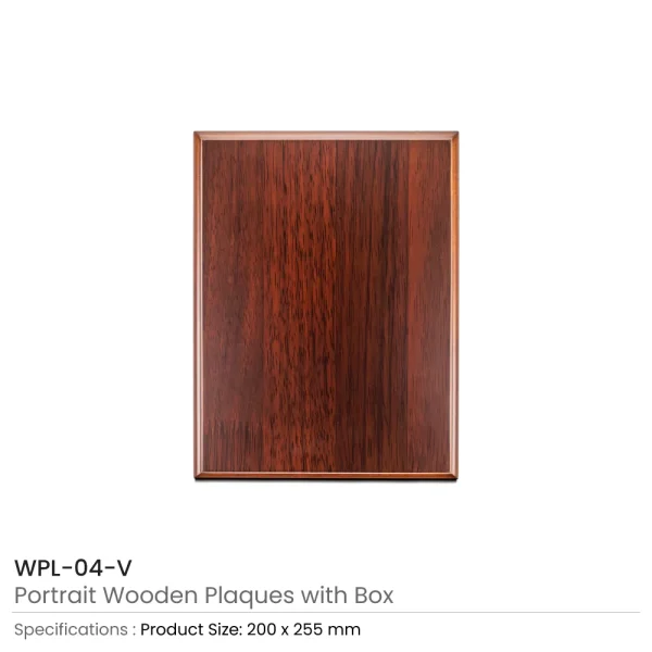 Portrait Wooden Plaques Medium