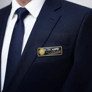 Metal Name Badges with Printing