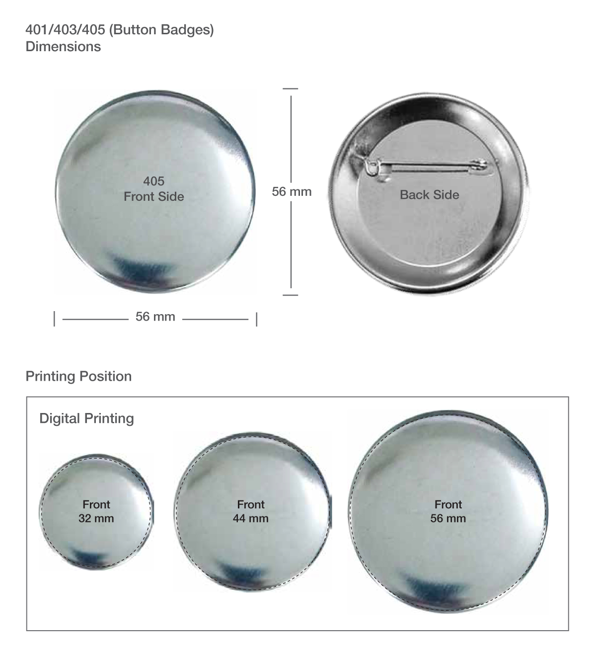 Printing on Button Badges