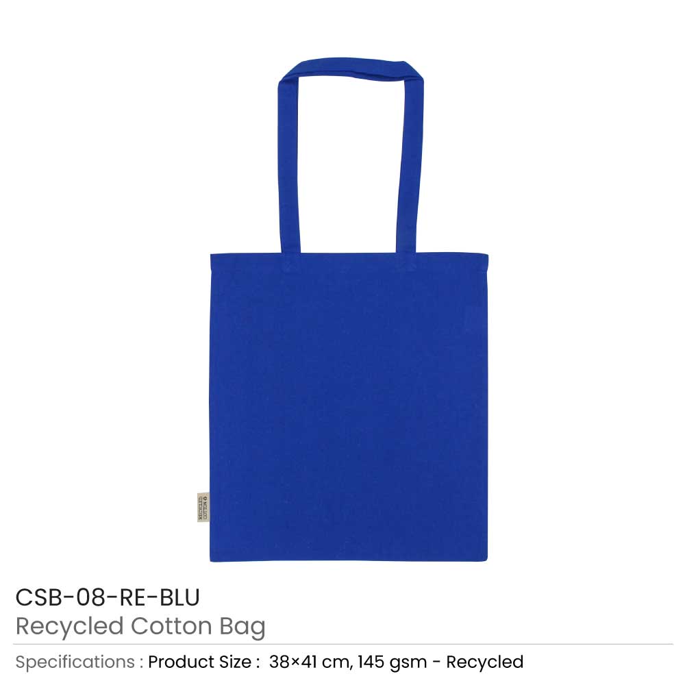 Recycled-Cotton-Bags-Blue-CSB-08-RE-BLU
