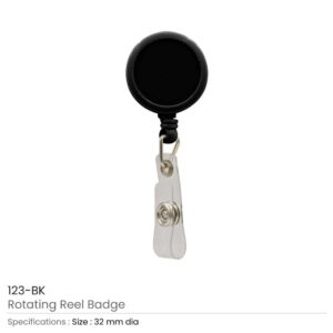 Reel Badges Black