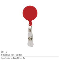 Reel Badges Red