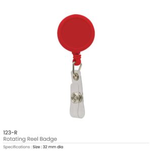 Reel Badges Red