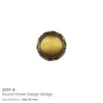 Round-Flower-Design-Logo-Badges-2037-B