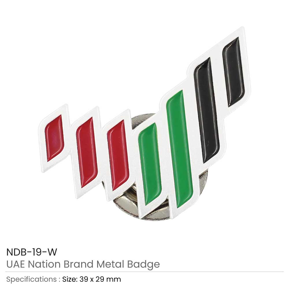 UAE National Brand Metal Badges Magic Trading Company MTC