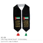 UAE-Flag-Velvet-Scarf-SC-09