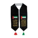 UAE Flag Velvet Scarf