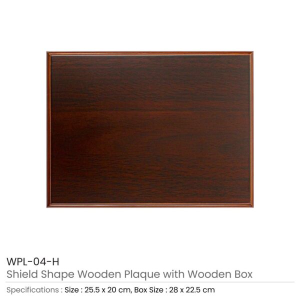 Wooden Plaques Horizontal Medium