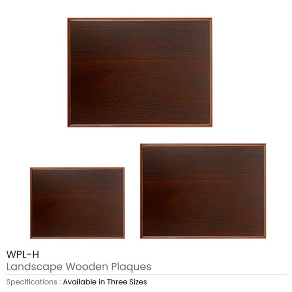 Wooden Plaques Horizontal Details