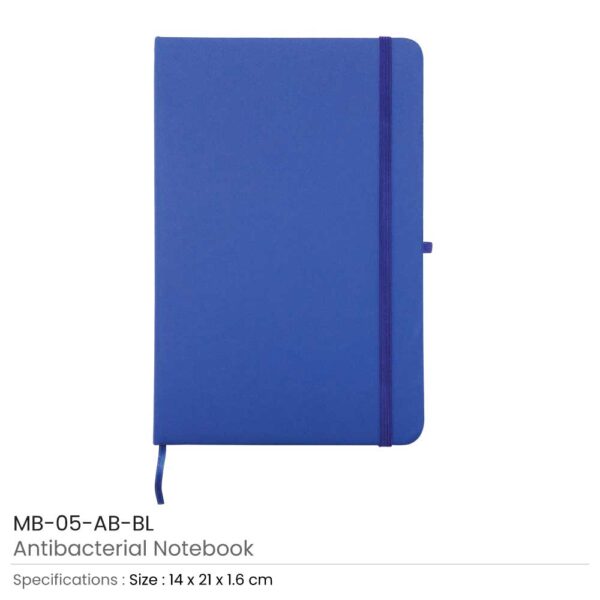 Antibacterial Notebooks Blue