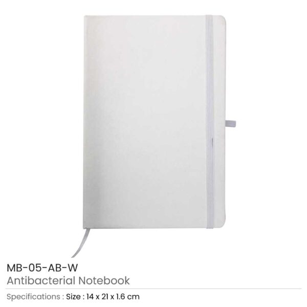 Antibacterial Notebooks White