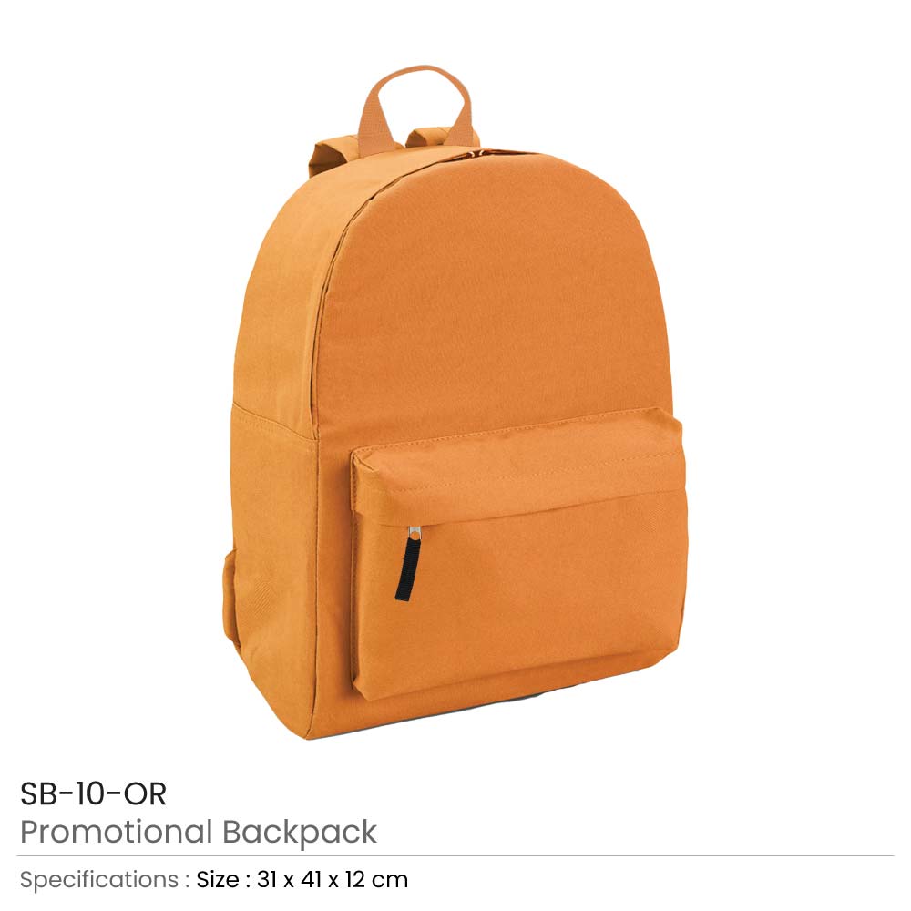 Backpack-SB-10-Orange