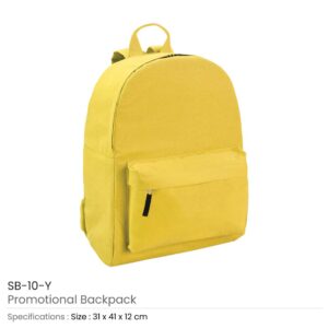 Backpack SB-10 Yellow