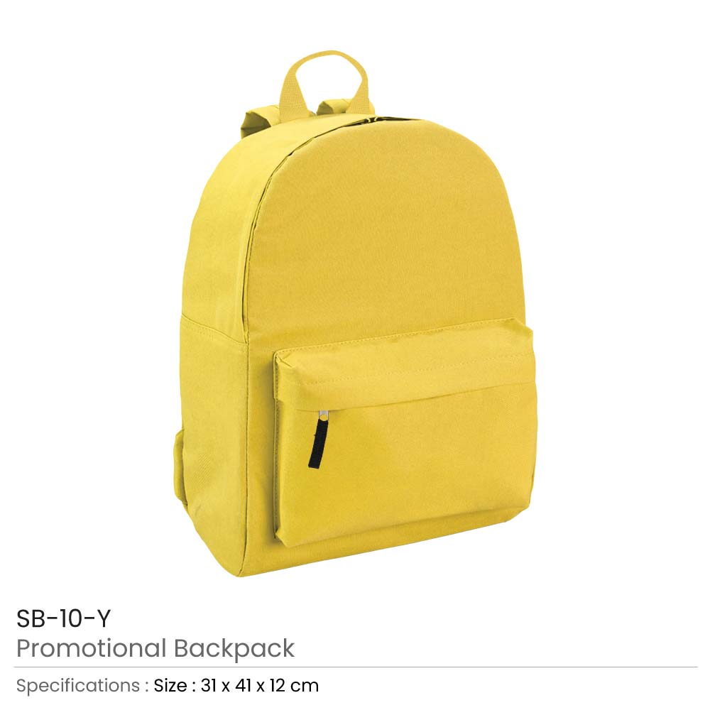 Backpack-SB-10-Yellow