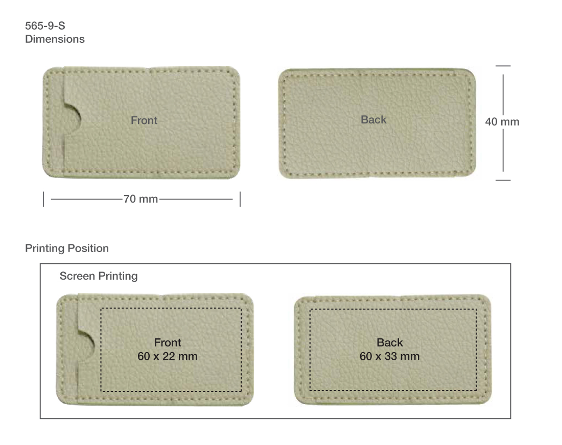 Small Card USB Leather Cover Printing