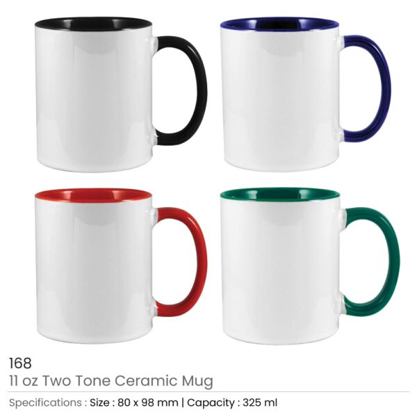 Promotional Ceramic Mugs 11oz 168
