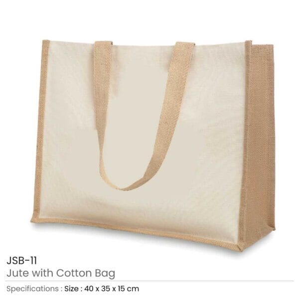 Cotton jute bags sale