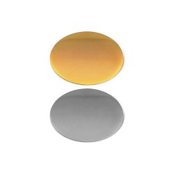 Oval Shape Flat Logo Badges