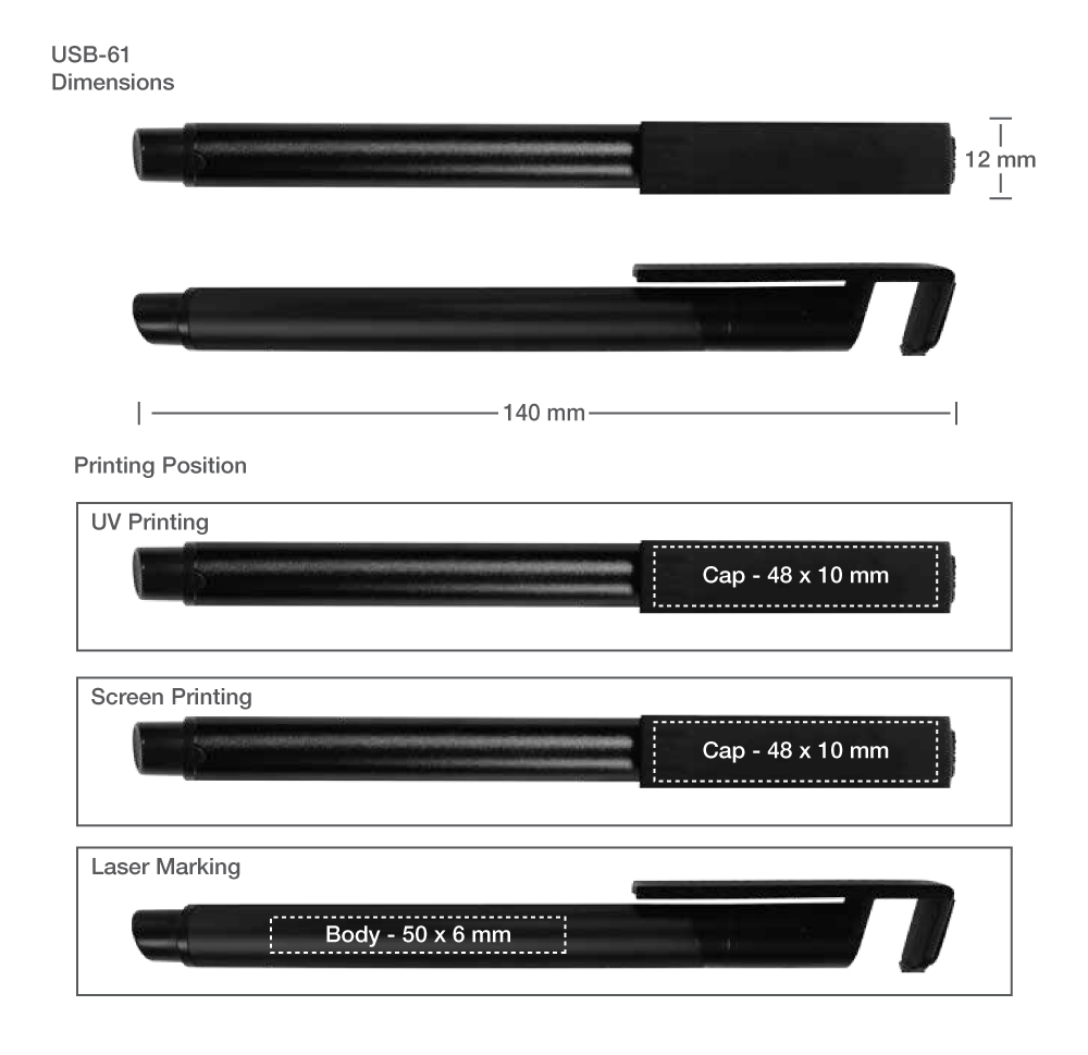 USB Pens Printing