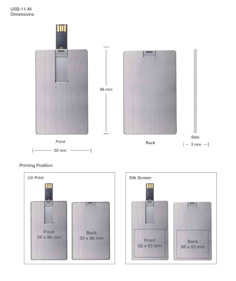 Printing on Card USB