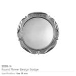 Round-Flower-Design-Logo-Badge-2039-N