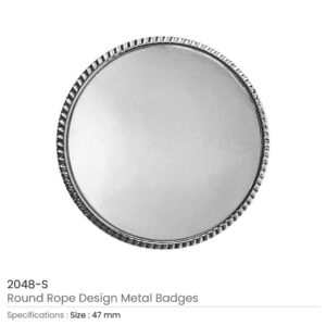 Logo Badges Silver