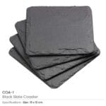 Square Slate Coaster COA-01