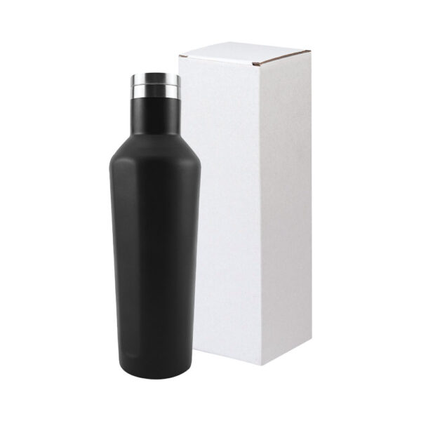 Black Stainless Steel Bottle with Box