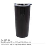 Travel Mugs TM-005-BK